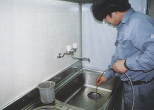 排水管清掃作業